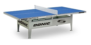 Теннисный стол антивандальный DONIC OUTDOOR Premium 10 синий