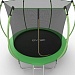 EVO JUMP Internal 8ft (green) Батут с внутренней сеткой и лестницей, диаметр 244 см (зеленый)