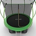 EVO JUMP Батут с внешней сеткой и лестницей, диаметр 10ft (зеленый) + нижняя сеть NEW